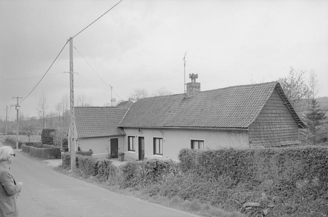 Jean Cuisenier photographie MNATP. Chantier 1425. Enquête sur l'architecture rurale de la France (1968 - 1990) Nord-Pas-de-Calais, France 1982/5/3 Ph.1982.324.25 Photo