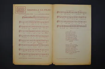 chanson petit format 1965.121.387 Photo Mucem