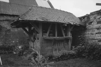 Jean Cuisenier photographie MNATP. Chantier 1425. Enquête sur l'architecture rurale de la France (1968 - 1990) Picardie, France 1983/5/16 Ph.1983.312.3 Photo