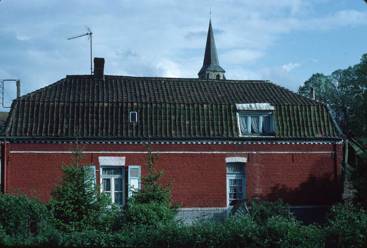 Jean Cuisenier photographie MNATP. Chantier 1425. Enquête sur l'architecture rurale de la France (1968 - 1990) Nord-Pas-de-Calais, France 1983/5/16 Ph.1984.304.17 Photo
