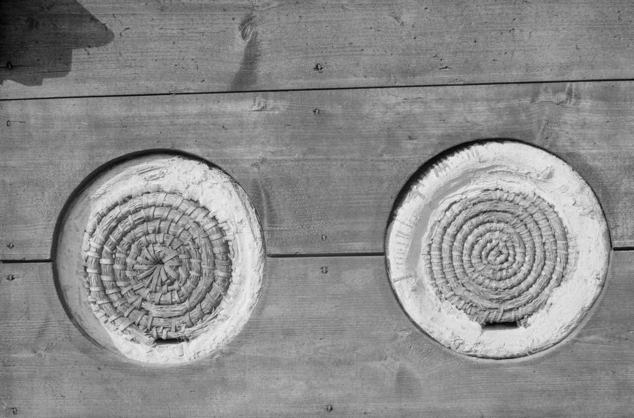 Jean Cuisenier photographie MNATP. Enquête conduite par Jean Cuisenier au Thuringen Freilicht Museum à Erfurt en Allemagne (du 19 au 22 mars 1984) Thuringe, Allemagne 1984/3/19 Ph.1984.41.16 Photo