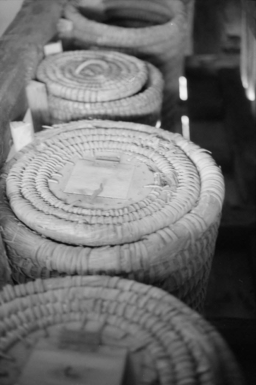 Jean Cuisenier photographie MNATP. Enquête conduite par Jean Cuisenier au Thuringen Freilicht Museum à Erfurt en Allemagne (du 19 au 22 mars 1984) Thuringe, Allemagne 1984/3/19 Ph.1984.41.17 Photo