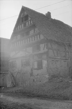 Jean Cuisenier photographie MNATP. Enquête conduite par Jean Cuisenier au Thuringen Freilicht Museum à Erfurt en Allemagne (du 19 au 22 mars 1984) Thuringe, Allemagne 1984/3/19 Ph.1984.41.26 Photo