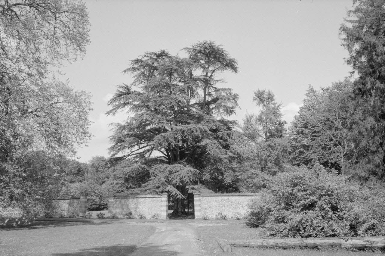 Jean Cuisenier photographie MNATP. Enquête conduite par Jean Cuisenier au château d'Harcourt dans l'Eure (1er juin 1984) Haute-Normandie, France 1984/6/1 Ph.1984.59.2 Photo