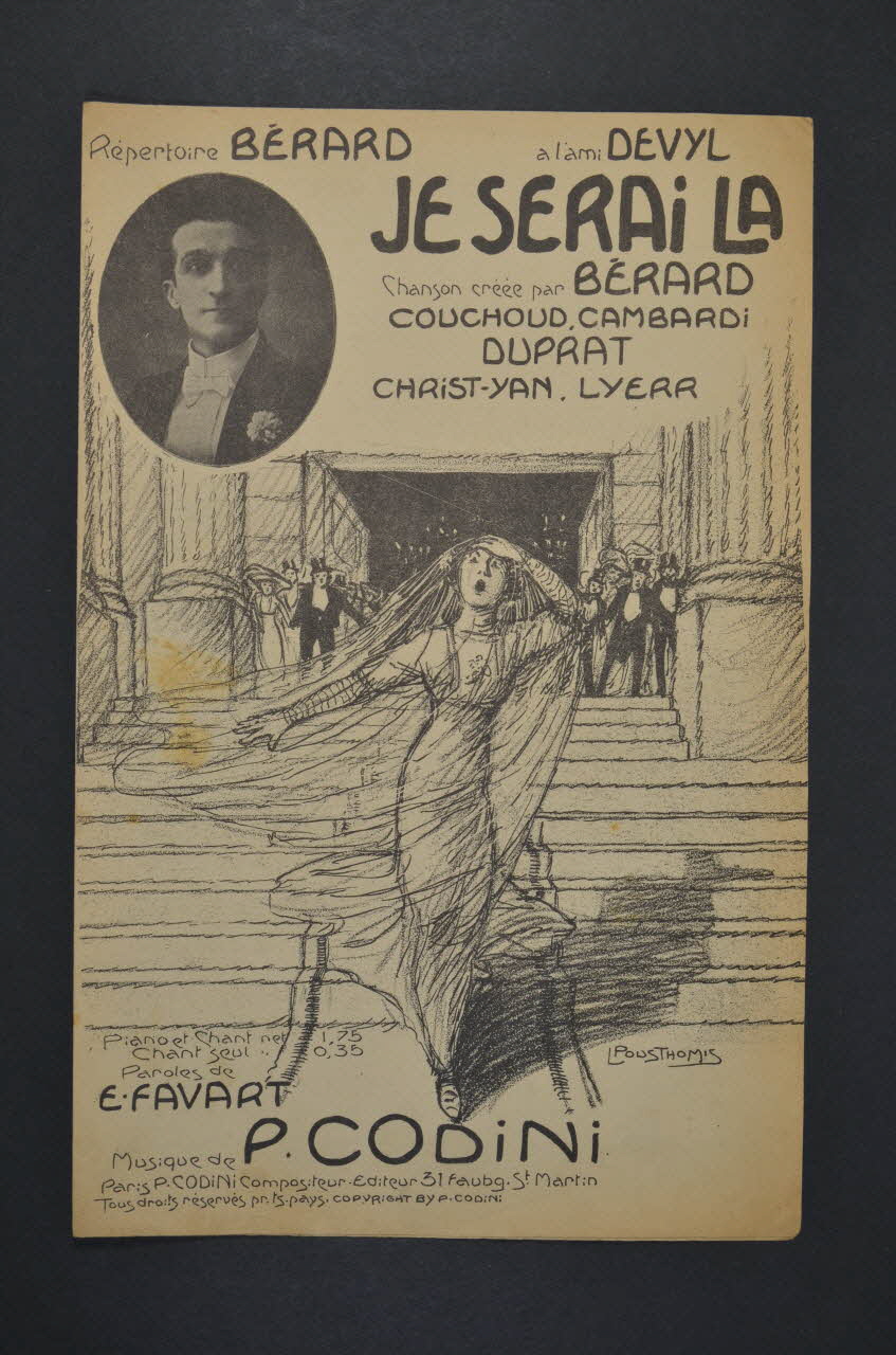 chanson petit format 1965.121.397 Photo Mucem