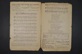 chanson petit format 1965.121.399 Photo Mucem