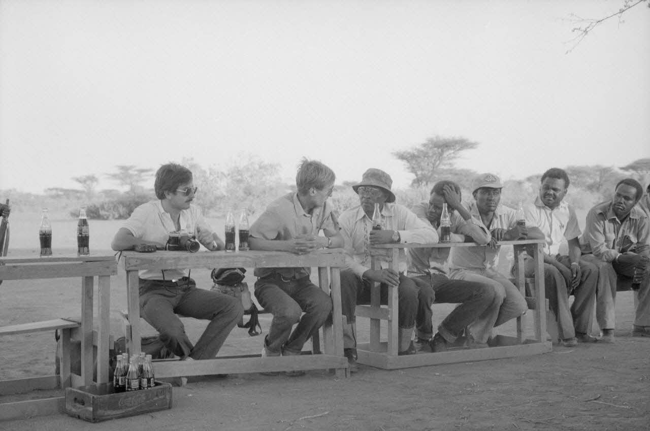 Jean Cuisenier photographie MNATP. Enquête conduite par Jean Cuisenier au Kenya (du 16 au 19 juin 1984) Kenya 1984/6/16 Ph.1984.75.26 Photo