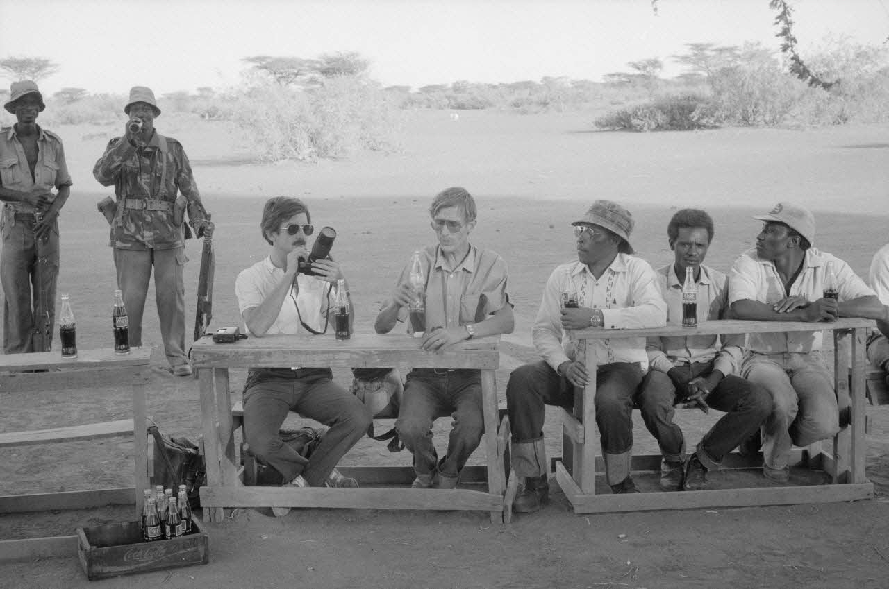 Jean Cuisenier photographie MNATP. Enquête conduite par Jean Cuisenier au Kenya (du 16 au 19 juin 1984) Kenya 1984/6/16 Ph.1984.75.28 Photo