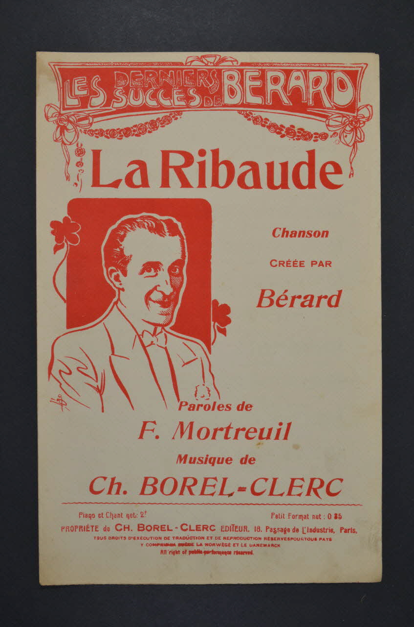 chanson petit format 1965.121.403 Photo Mucem