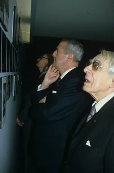photographie MNATP. Hommage à Georges Henri Rivière. 26 novembre 1985 Ph.1986.18.3 Photo Mucem / André Pelle