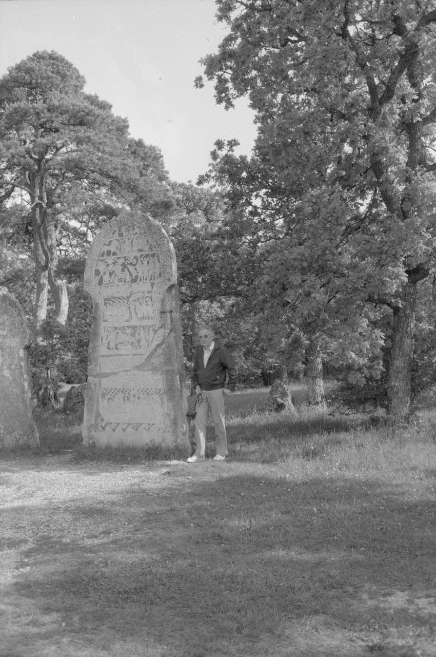 Jean Cuisenier photographie Enquête conduite par Jean Cuisenier en Suède, Finlande et Estonie (juin 1986). Ile de Gotland: Musée de Bunge Comté de Gotland, Suède 1986/6/1 Ph.1986.76.30 Photo