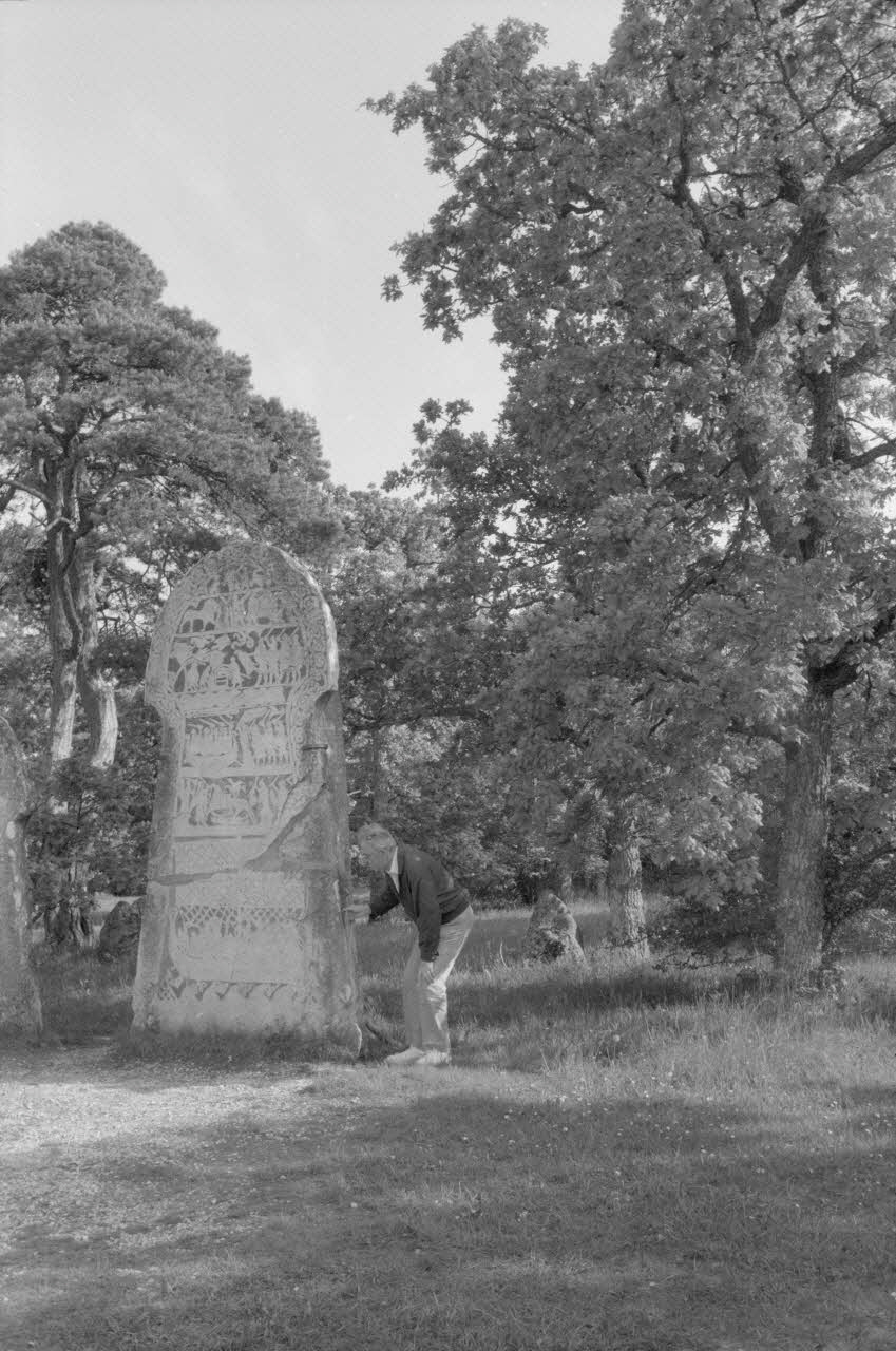 Jean Cuisenier photographie Enquête conduite par Jean Cuisenier en Suède, Finlande et Estonie (juin 1986). Ile de Gotland: Musée de Bunge Comté de Gotland, Suède 1986/6/1 Ph.1986.76.31 Photo