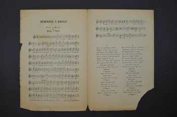 chanson petit format 1965.121.416 Photo Mucem