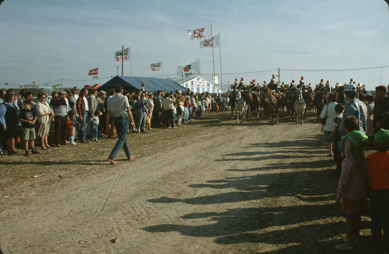 Frédéric Duchesne photographie MNATP. Enquête sur la finale des 32è Championnats de France de labours conduite par Frédéric Duchesne à Boves en Picardie (septembre 1985) Picardie, France 1985/9/14-1985/9/15 Ph.1986.87.431 Photo