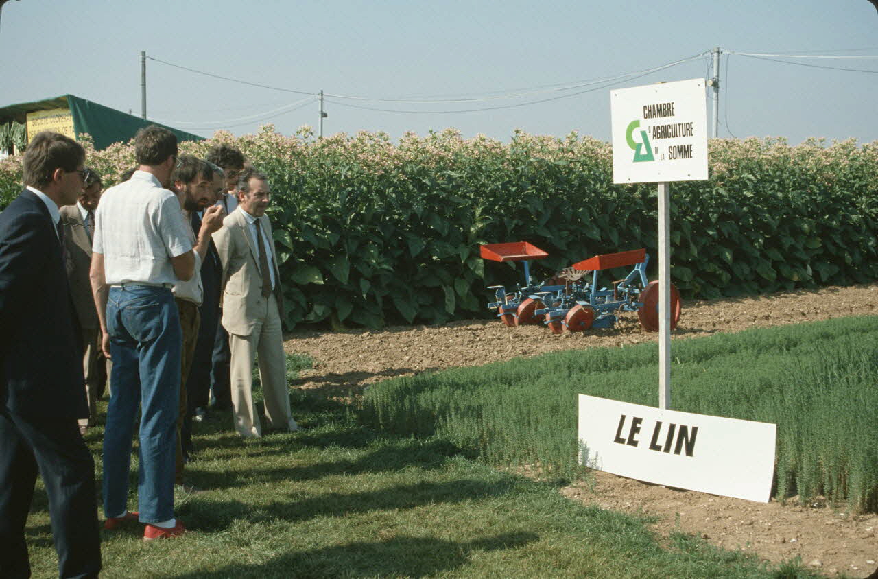Frédéric Duchesne photographie MNATP. Enquête sur la finale des 32è Championnats de France de labours conduite par Frédéric Duchesne à Boves en Picardie (septembre 1985) Picardie, France 1985/9/12 Ph.1986.87.70 Photo