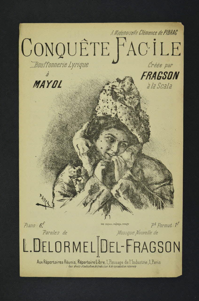 chanson petit format 1965.121.424 Photo Mucem