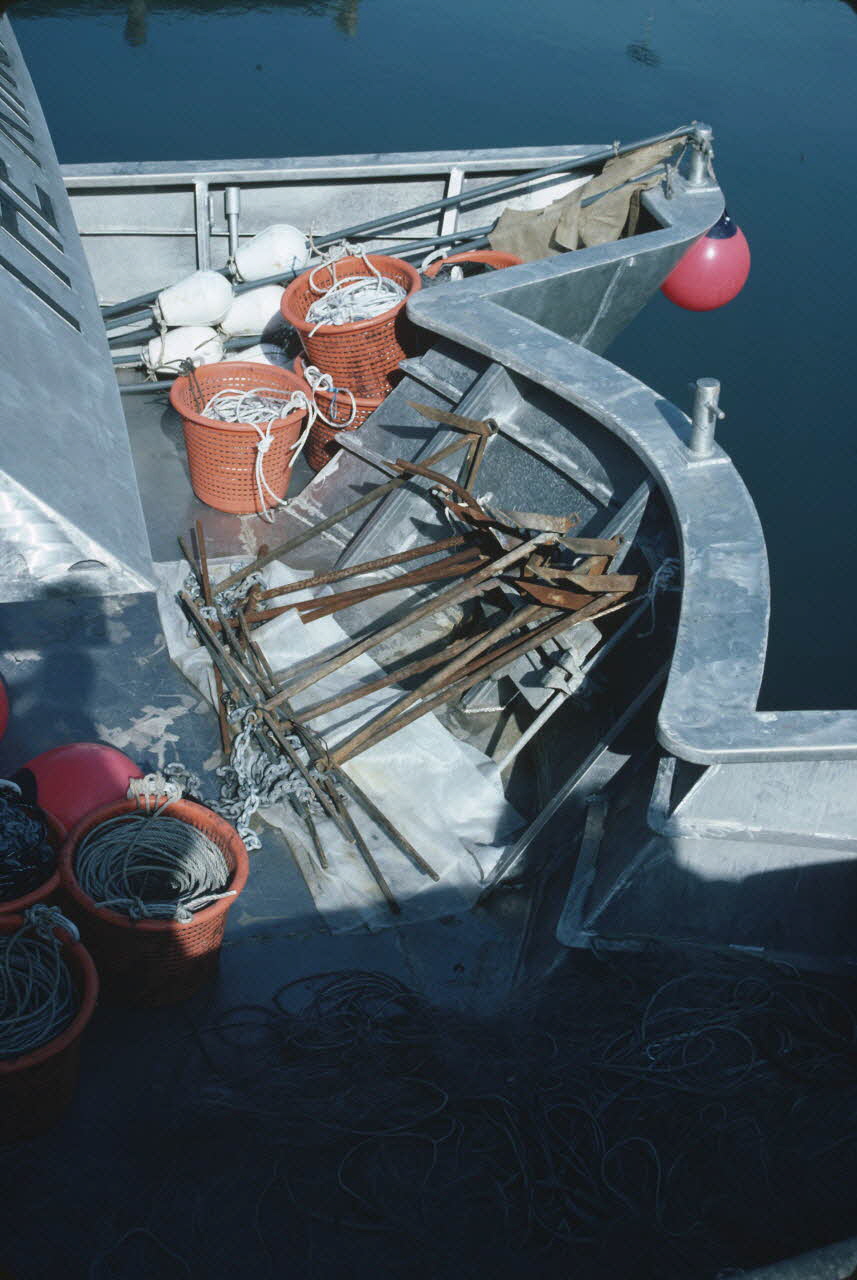 Marion photographie Enquête conduite par Jean Cuisenier à Port-en-Bessin dans le Calvados (juillet 1987) Basse-Normandie, France 1987/7/1 Ph.1987.3.10 Photo