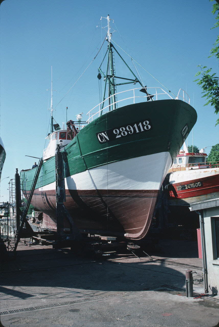 Marion photographie Enquête conduite par Jean Cuisenier à Port-en-Bessin dans le Calvados (juillet 1987) Basse-Normandie, France 1987/7/1 Ph.1987.3.6 Photo