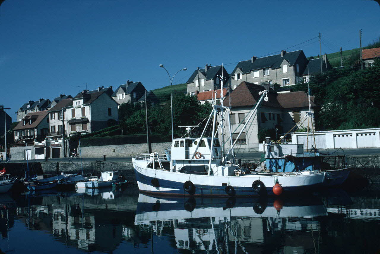 Marion photographie Enquête conduite par Jean Cuisenier à Port-en-Bessin dans le Calvados (juillet 1987) Basse-Normandie, France 1987/7/1 Ph.1987.3.8 Photo