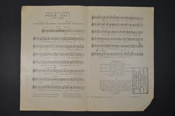 chanson petit format 1965.121.427 Photo Mucem