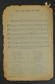chanson petit format 1965.121.429 Photo Mucem