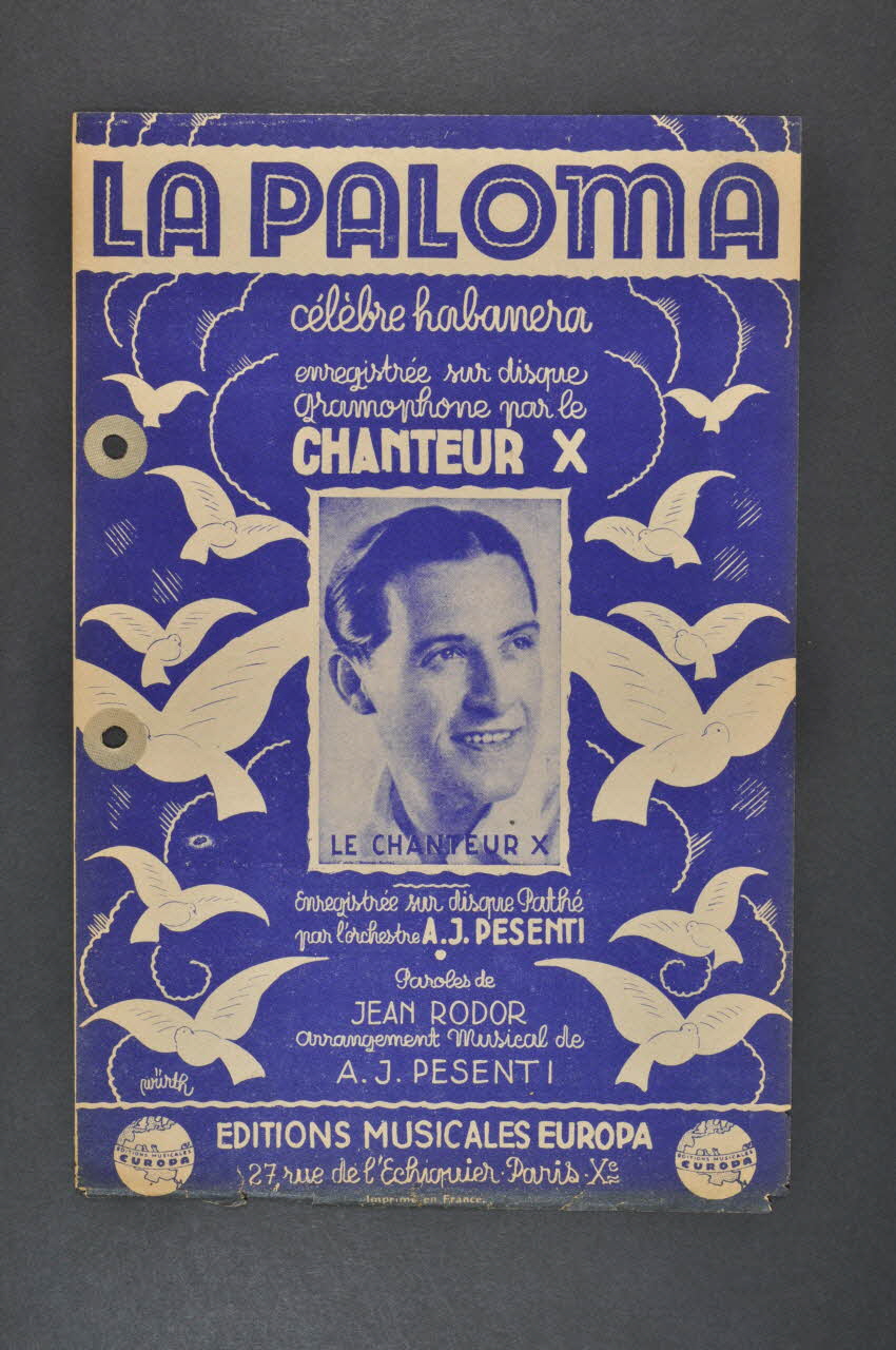 chanson petit format 1965.121.43 Photo Mucem