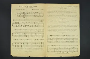 chanson petit format 1965.121.430 Photo Mucem
