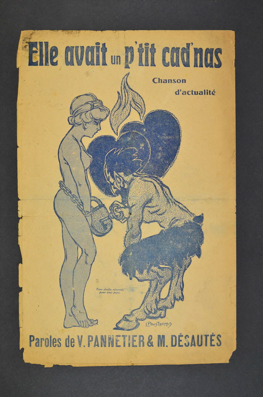 chanson petit format 1965.121.434 Photo Mucem