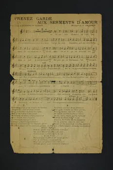 chanson petit format 1965.121.452  Photo Mucem