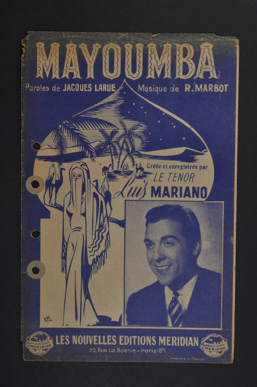 chanson petit format 1965.121.464 Photo Mucem