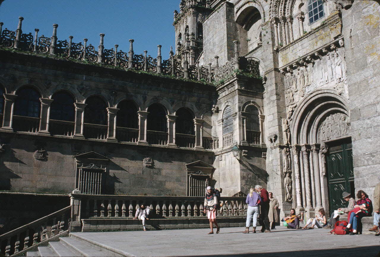 Jean Cuisenier photographie Enquête conduite par Jean Cuisenier à Saint-Jacques-de-Compostelle (novembre 1988) Galice, Espagne 1989/10/11 Ph.1989.100.67 Photo