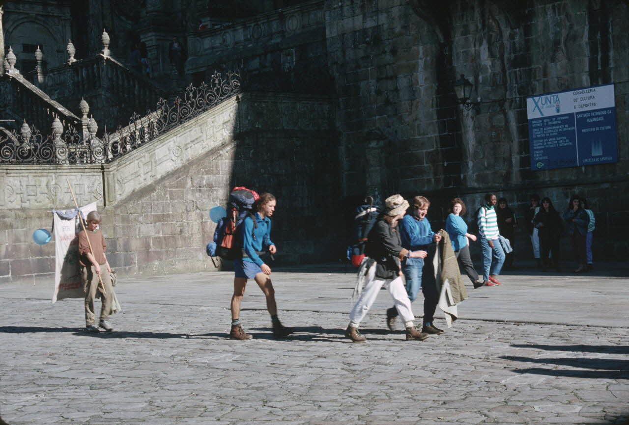 Jean Cuisenier photographie Enquête conduite par Jean Cuisenier à Saint-Jacques-de-Compostelle (novembre 1988) Galice, Espagne 1989/10/11 Ph.1989.100.77 Photo