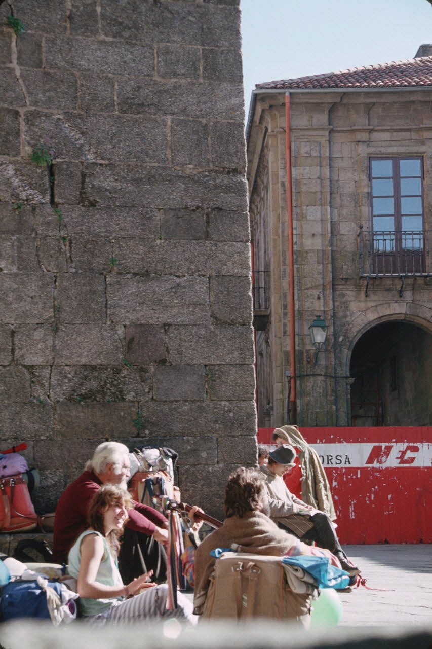 Jean Cuisenier photographie Enquête conduite par Jean Cuisenier à Saint-Jacques-de-Compostelle (novembre 1988) Galice, Espagne 1989/10/11 Ph.1989.100.78 Photo