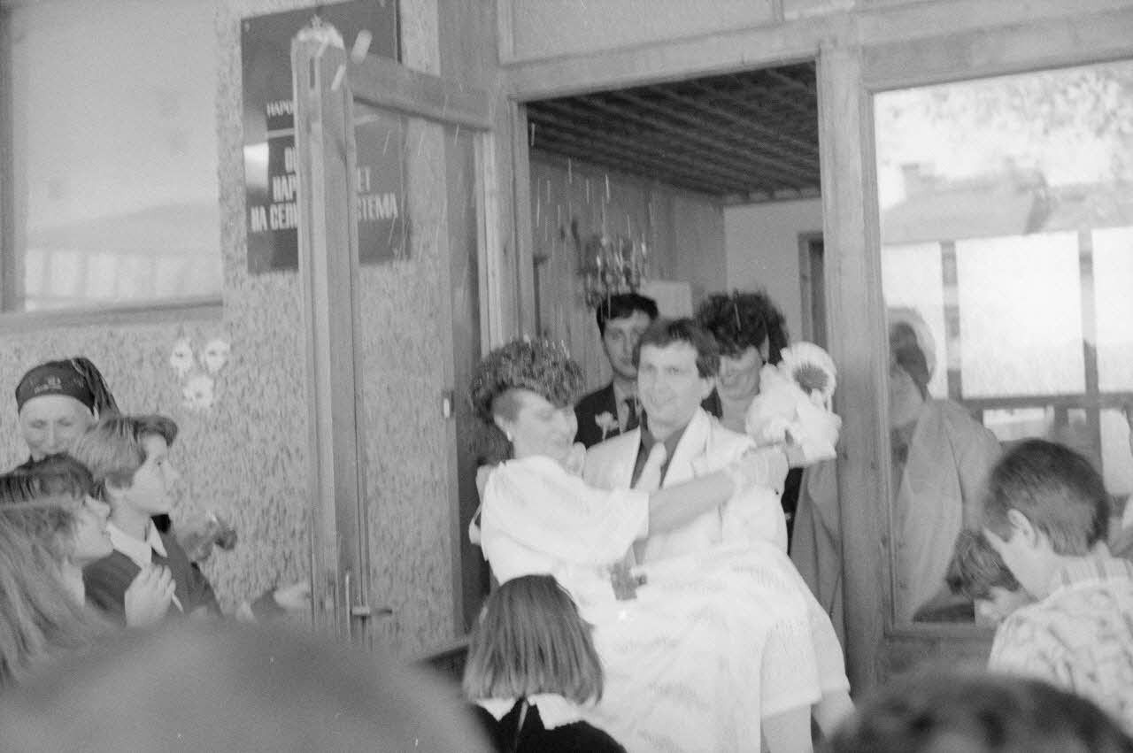 Jean Cuisenier photographie Enquête conduite par Jean Cuisenier en Bulgarie (du 16 au 30 octobre 1990) Province de Blagoevgrad, Bulgarie 1988/9/12 Ph.1990.46.17 Photo