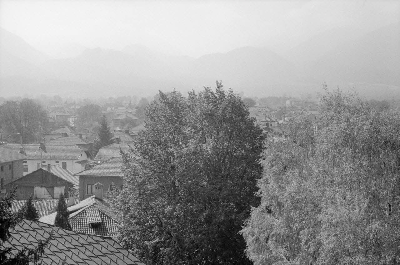A. Leroy photographie Enquête conduite par Jean Cuisenier en Bulgarie (du 16 au 30 octobre 1990) Province de Blagoevgrad, Bulgarie 1990/10/16 Ph.1990.31.26 Photo