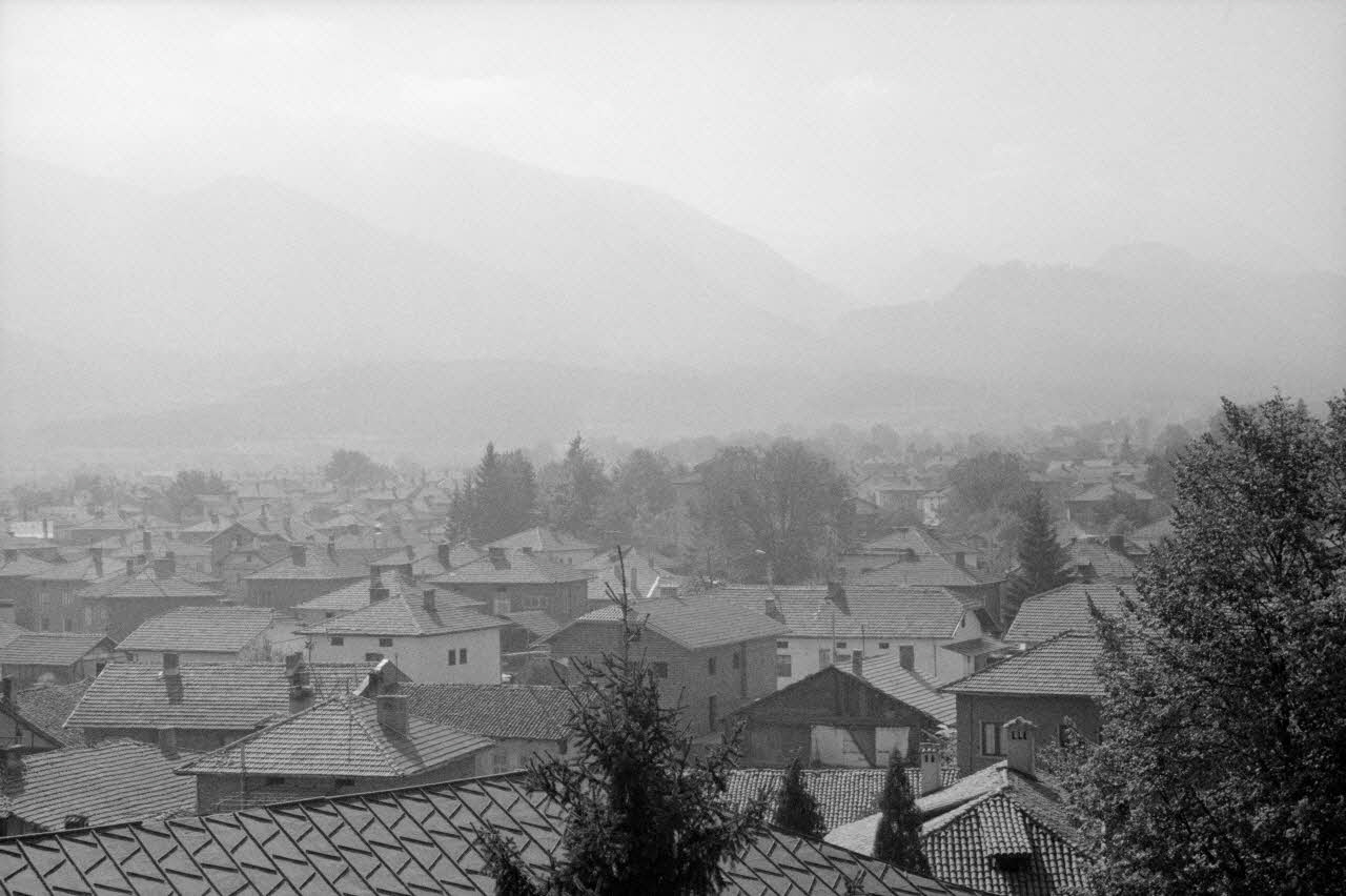 A. Leroy photographie Enquête conduite par Jean Cuisenier en Bulgarie (du 16 au 30 octobre 1990) Province de Blagoevgrad, Bulgarie 1990/10/16 Ph.1990.31.27 Photo