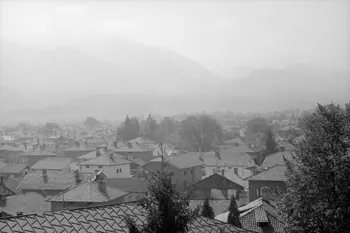 A. Leroy photographie Enquête conduite par Jean Cuisenier en Bulgarie (du 16 au 30 octobre 1990) Province de Blagoevgrad, Bulgarie 1990/10/16 Ph.1990.31.27  Photo