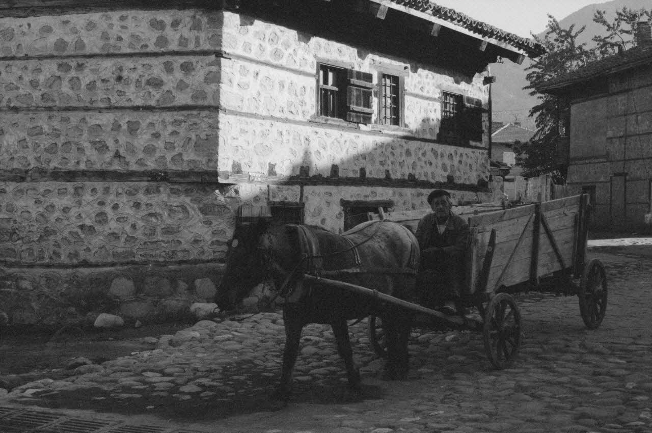 André Pelle photographie Enquête conduite par Jean Cuisenier en Bulgarie (du 16 au 30 octobre 1990) Province de Blagoevgrad, Bulgarie 1990 Ph.1990.35.8 Photo