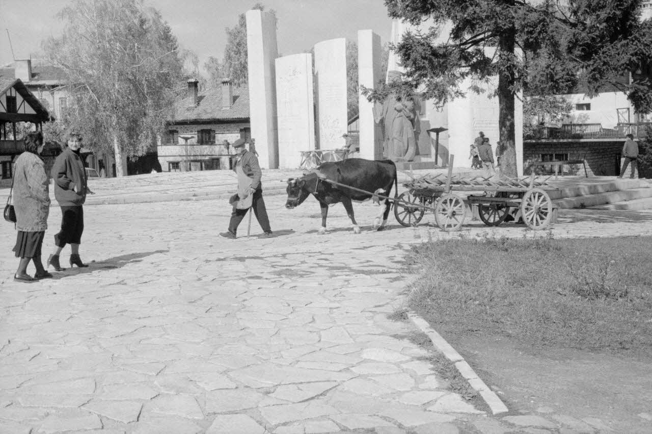 Anonyme photographie Enquête conduite par Jean Cuisenier en Bulgarie (du 16 au 30 octobre 1990) Province de Blagoevgrad, Bulgarie 1990/10/16 Ph.1990.41.2 Photo