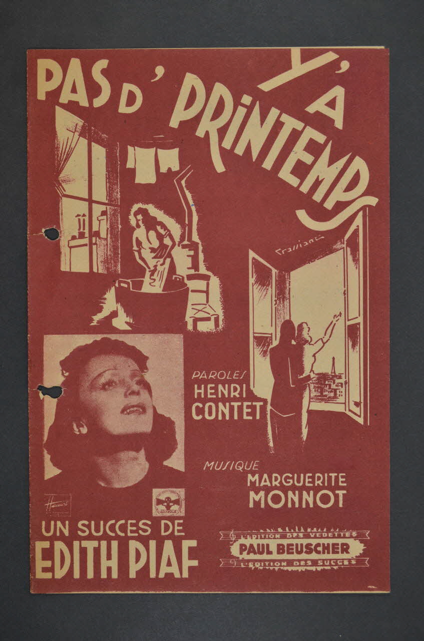 chanson petit format 1965.121.474 Photo Mucem