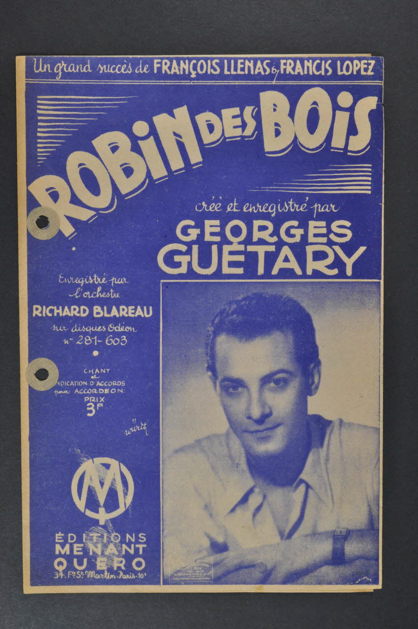 chanson petit format 1965.121.477 Photo Mucem