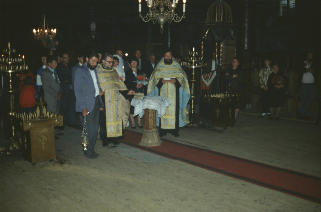 Jean Cuisenier photographie Enquête conduite par Jean Cuisenier en Bulgarie Province de Blagoevgrad, Bulgarie 1990/10/15 Ph.1991.14.22 Photo