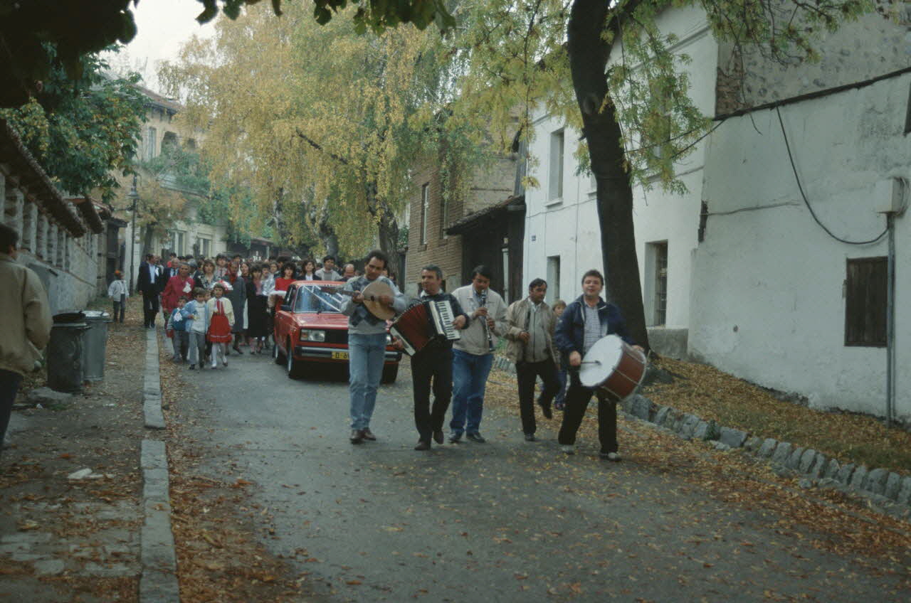 Jean Cuisenier photographie Enquête conduite par Jean Cuisenier en Bulgarie Province de Blagoevgrad, Bulgarie 1990/10/15 Ph.1991.14.31 Photo