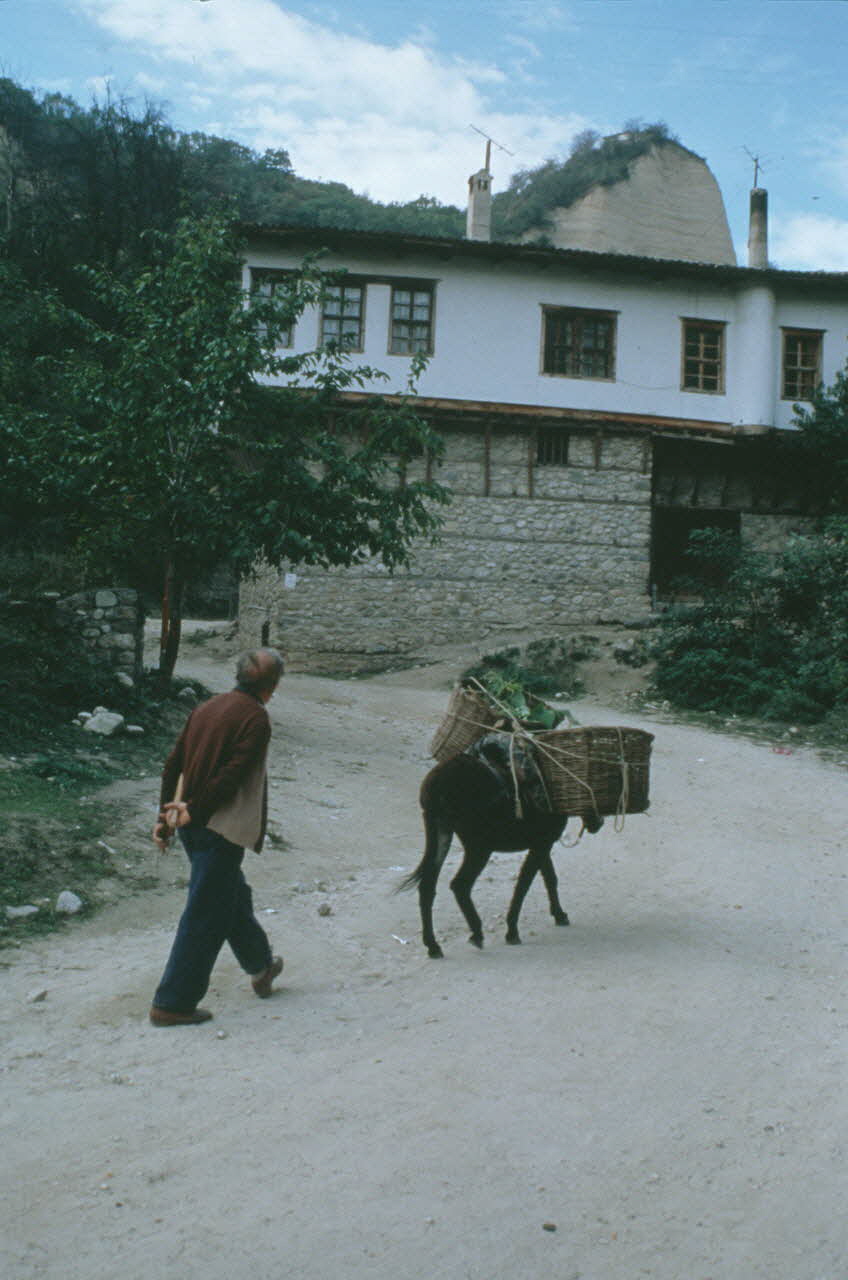 Jean Cuisenier photographie Enquête conduite par Jean Cuisenier en Bulgarie Province de Blagoevgrad, Bulgarie 1990/10/15 Ph.1991.14.45 Photo