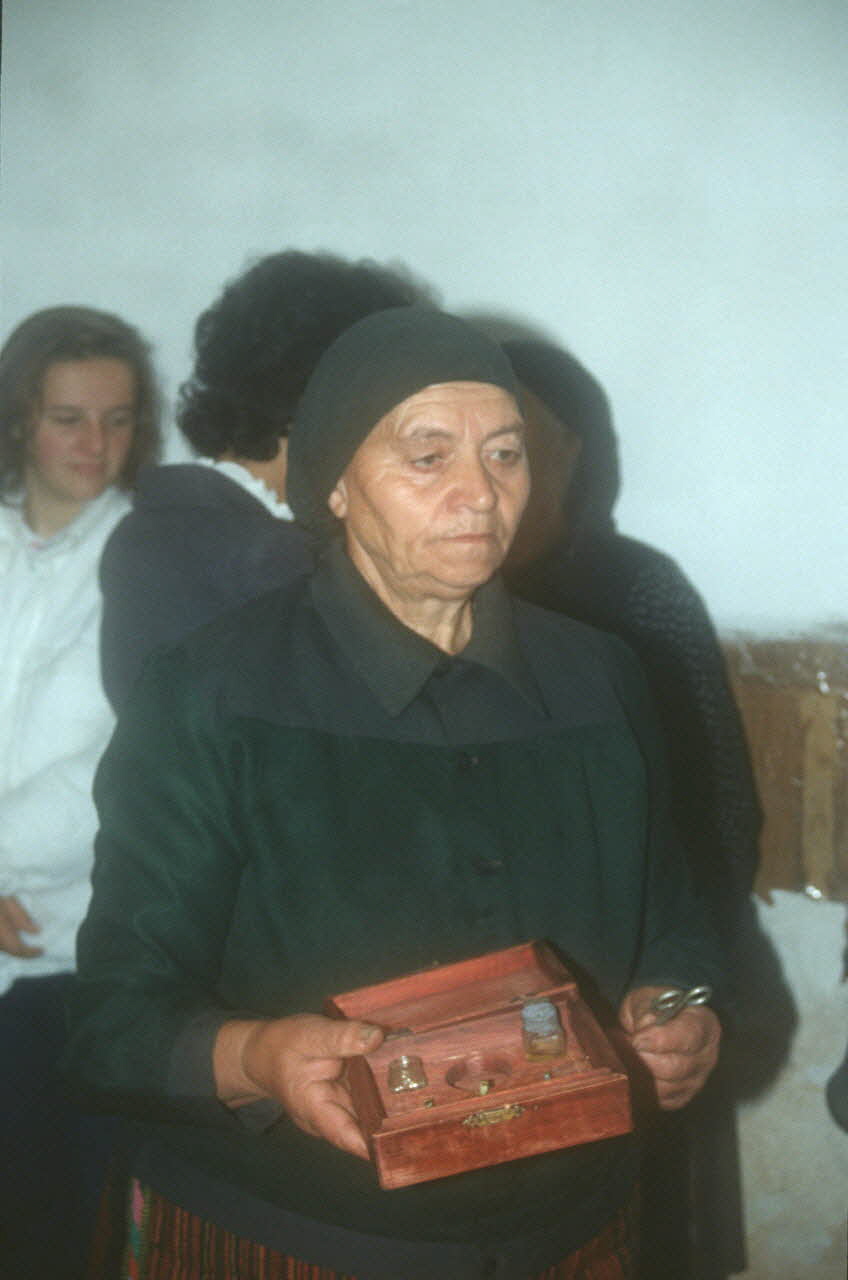 Jean Cuisenier photographie Enquête conduite par Jean Cuisenier en Bulgarie Province de Blagoevgrad, Bulgarie 1990/10/15 Ph.1991.14.6 Photo