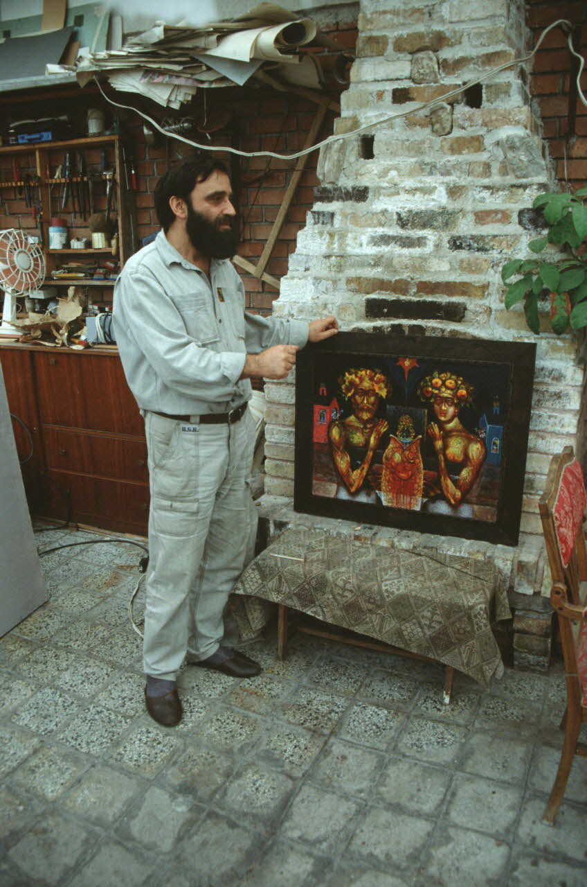 Jean Cuisenier photographie Enquête conduite par Jean Cuisenier en Bulgarie (du 1er au 17 octobre 1991) Province de Plovdiv, Bulgarie 1991/10/1 Ph.1991.146.44 Photo