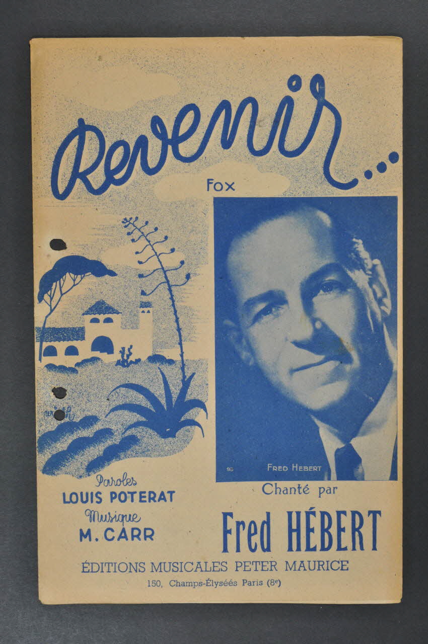 chanson petit format 1965.121.482 Photo Mucem