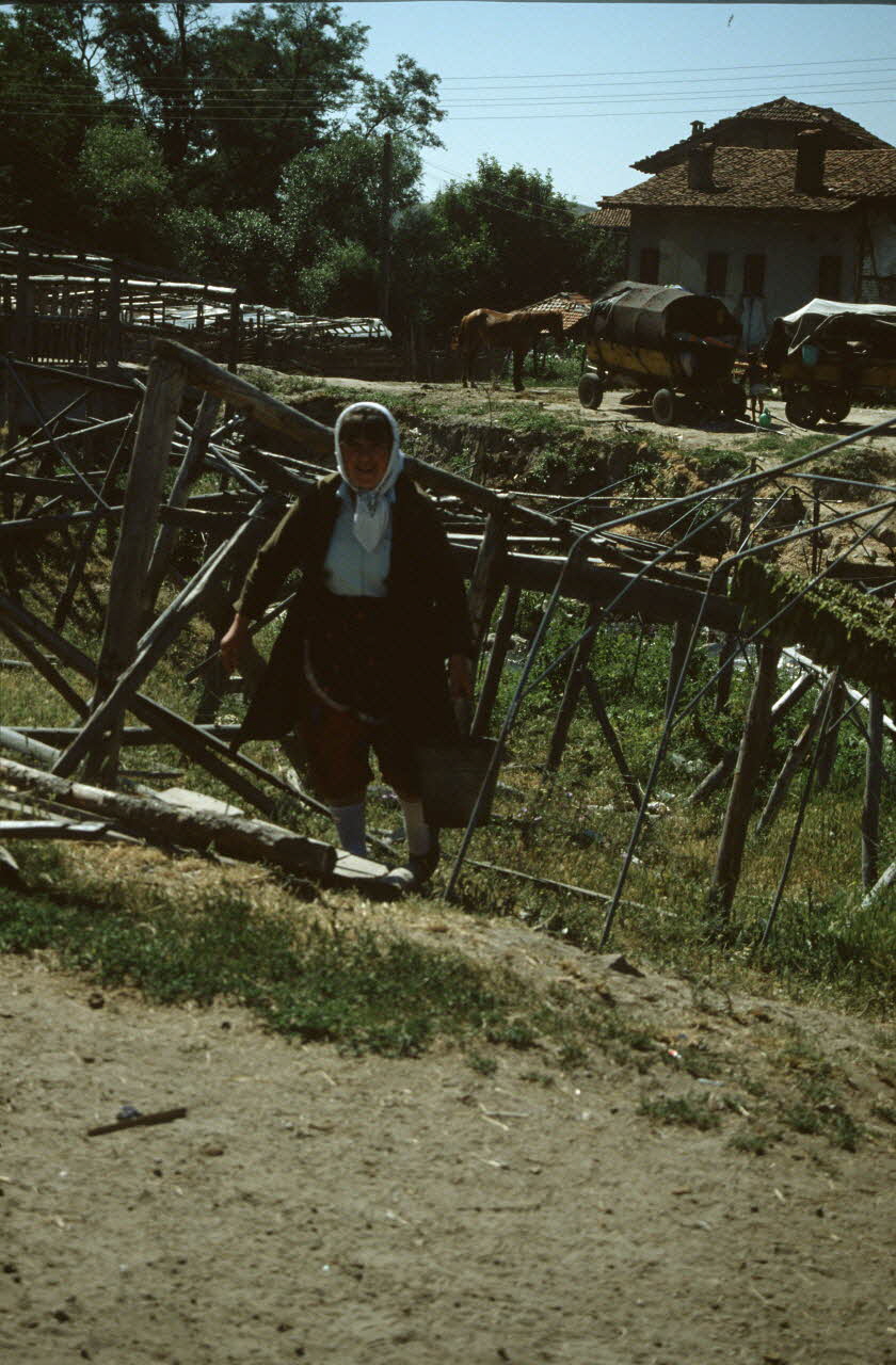 Hervé Jézéquel photographie Savigny-le-Temple :  Exposition. jougs, contre-jougs (novembre 1993 - mars 1994) Bulgarie 1994 Ph.1994.79.101 Photo