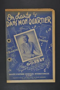 chanson petit format 1965.121.493 Photo Mucem