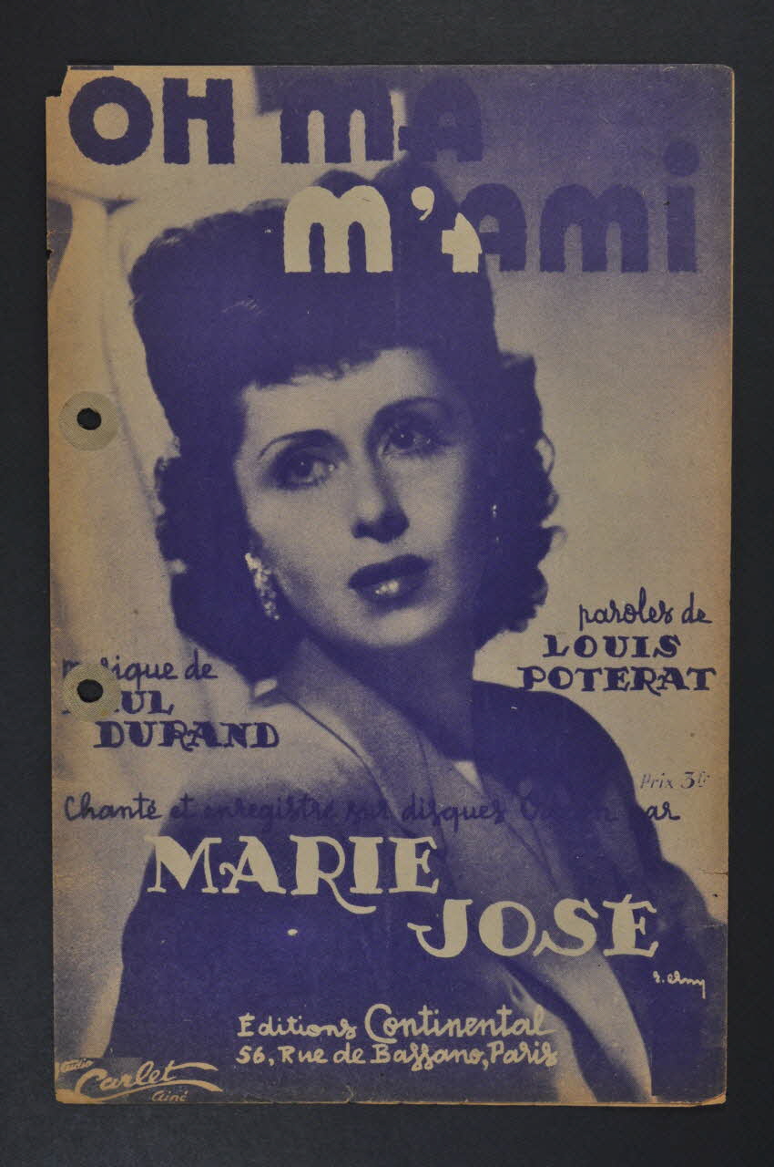 chanson petit format 1965.121.494 Photo Mucem